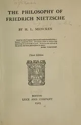 Cover of The philosophy of Friedrich Nietzsche