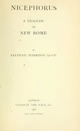 Cover of Nicephorus