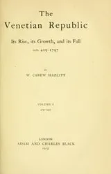 Cover of The Venetian republic