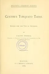 Cover of Torquato Tasso