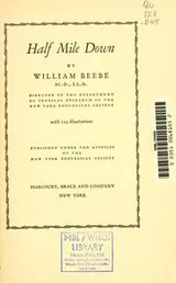 Cover of Half mile down
