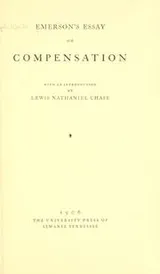 Cover of Emerson's essay on compensation