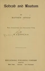 Cover of Sohrab and Rustum