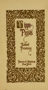 Cover of Pippa passes