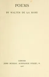 Cover of Poems