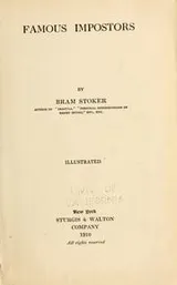 Cover of Famous imposters