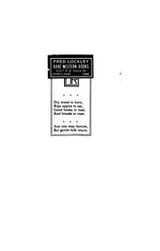 Cover of James Russell Lowell and his friends