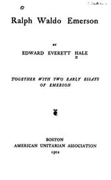 Cover of Ralph Waldo Emerson