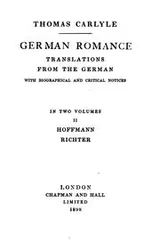 Cover of The  works of Thomas Carlyle