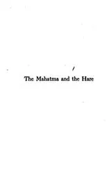 Cover of The Mahatma and the Hare