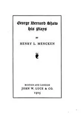 Cover of George Bernard Shaw
