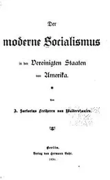 Cover of Der moderne Socialismus in den Vereinigten Staaten von Amerika
