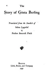 Cover of The Story Of Gosta Berling