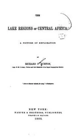 Cover of The lake regions of Central Africa