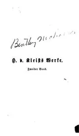 Cover of H.v. Kleists Werke