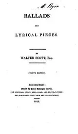 Cover of Ballads and lyrical pieces