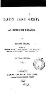 Cover of Lady Jane Grey