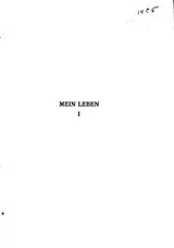 Cover of Mein Leben
