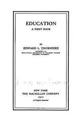 Cover of Education, a first book