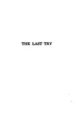 Cover of The last try