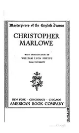 Cover of Christopher Marlowe