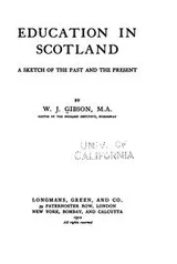 Cover of Education in Scotland