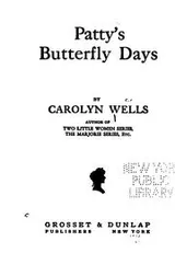 Cover of Patty's Butterfly Days