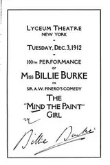 Cover of The "Mind the paint" girl