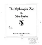 Cover of The mythological zoo