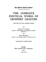 Cover of The complete poetical works of Geoffrey Chaucer