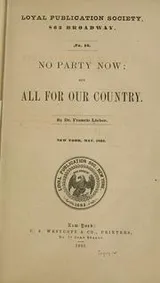 Cover of No party now
