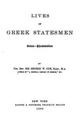 Cover of Lives of Greek statesmen, Solon - Themistokles