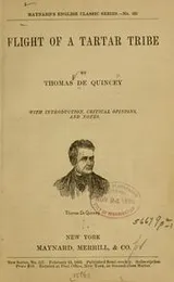 Cover of Flight of a Tartar tribe