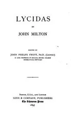 Cover of Lycidas