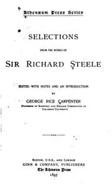 Cover of Selections from the works of Sir Richard Steele