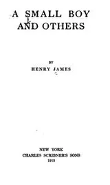 Cover of A small boy and others