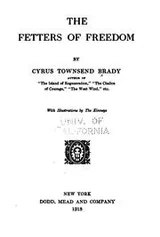 Cover of The fetters of freedom
