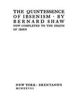 Cover of The Quintessence of Ibsenism