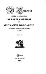 Cover of Opere volgari di Giovanni Boccaccio