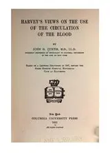 Cover of Harvey's views on the use of the circulation of the blood