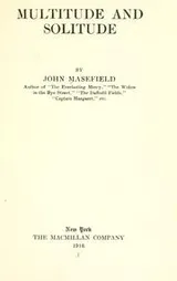 Cover of Multidude and solitude