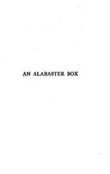 Cover of An alabaster box