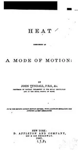 Cover of Heat considered as a mode of motion