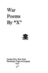 Cover of War poems