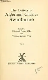 Cover of The letters of Algernon Charles Swinburne