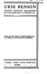 Cover of Nurse Benson