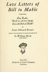 Cover of Love letters of Bill to Mable