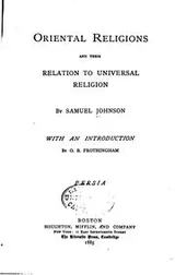 Cover of Oriental religions and their relation to universal religion : India