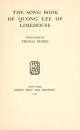 Cover of The song book of Quong Lee of Limehouse