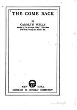 Cover of The come back